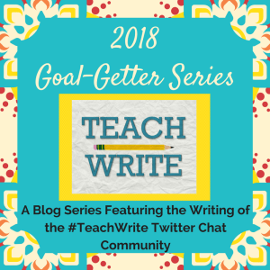 2018 February #TeachWrite Blog Series Logo
